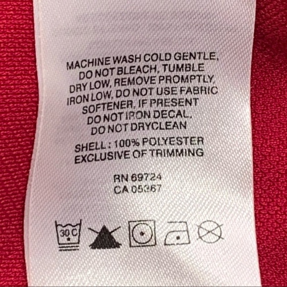 Columbia Shirt Adult Size Large Red Golf Polo Omni-Shade Sun Protection Men - Picture 7 of 7